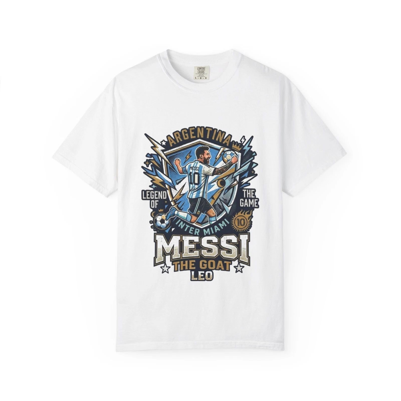 Argentina Legend 10  - The GOAT-  Soccer T-Shirt -World Cup 2026 Fan Version