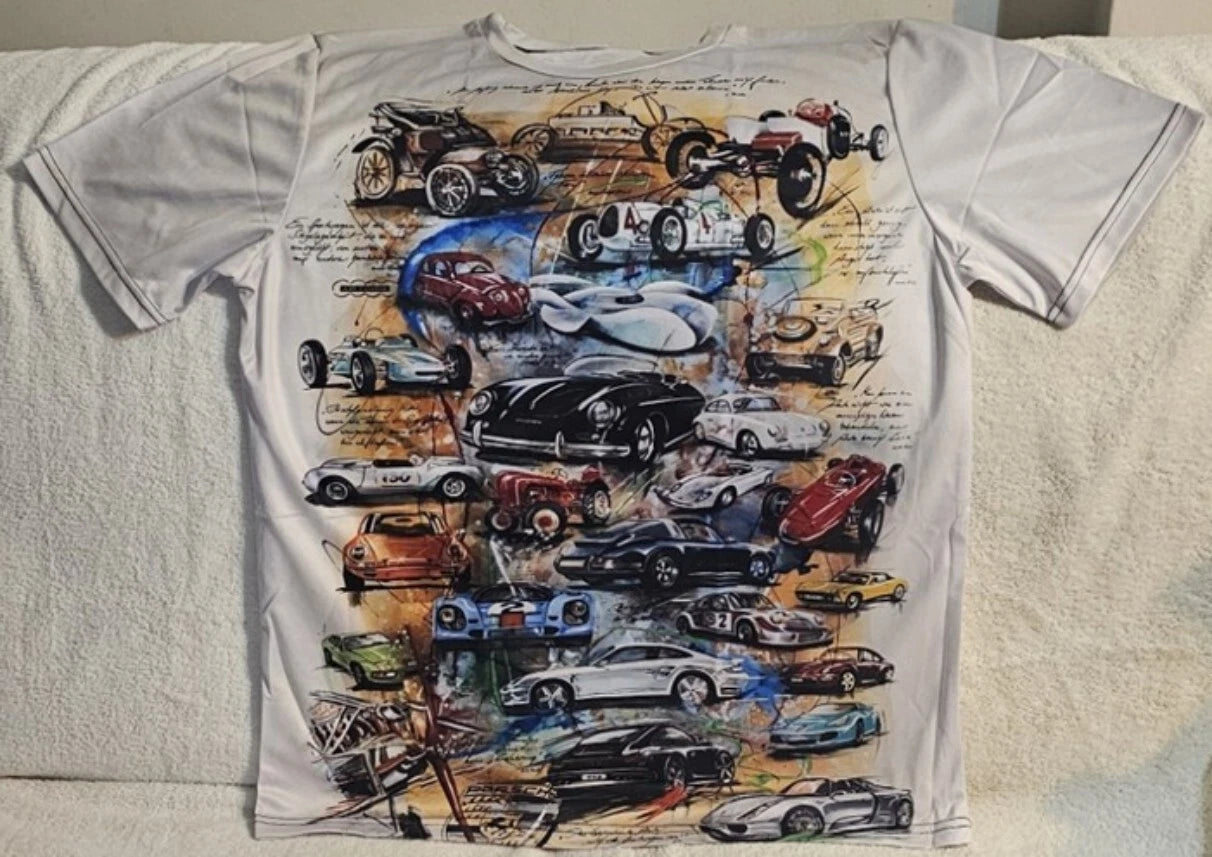 RACING CAR CARS MOTORSPORTS PORSCHE MUSTANG CORVETTE T-SHIRT SHIRT