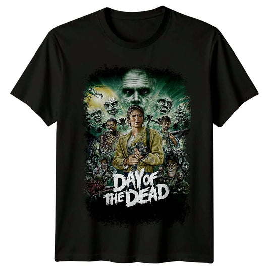 Day of the Dead (1985) Movie Poster Inspired T-Shirt Retro Graphic Tee Unisex