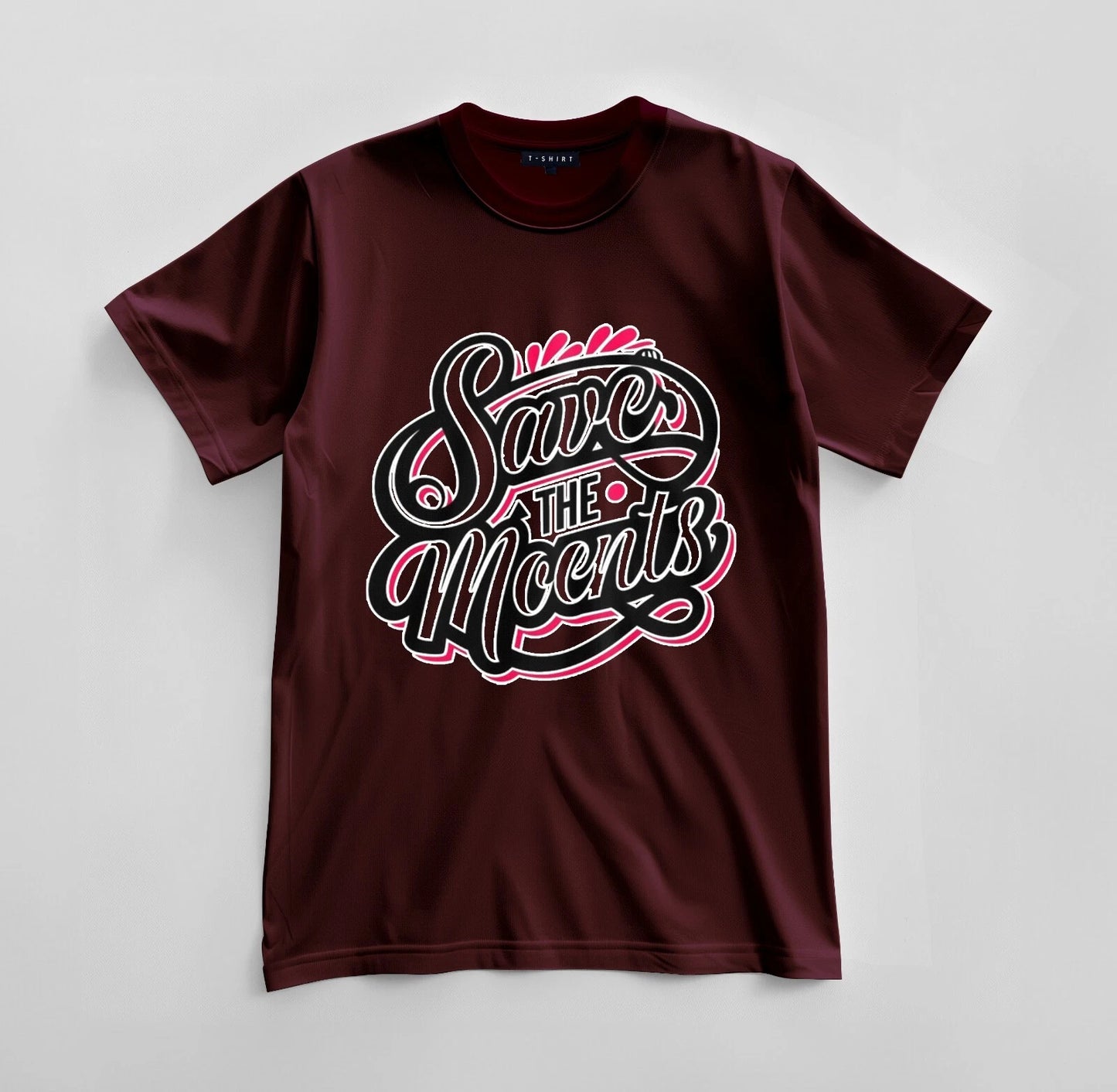 Custom Save the Moments Graphic T-shirt Design Unisex Jersey Short Sleeve Tee