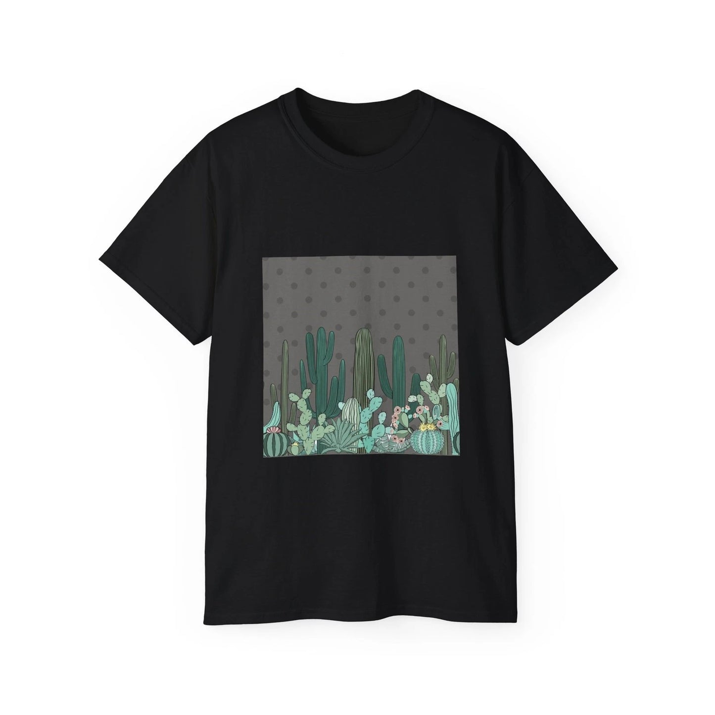 Cactus Plant Green Nature Cacti Flora | Custom Graphic T-Shirt