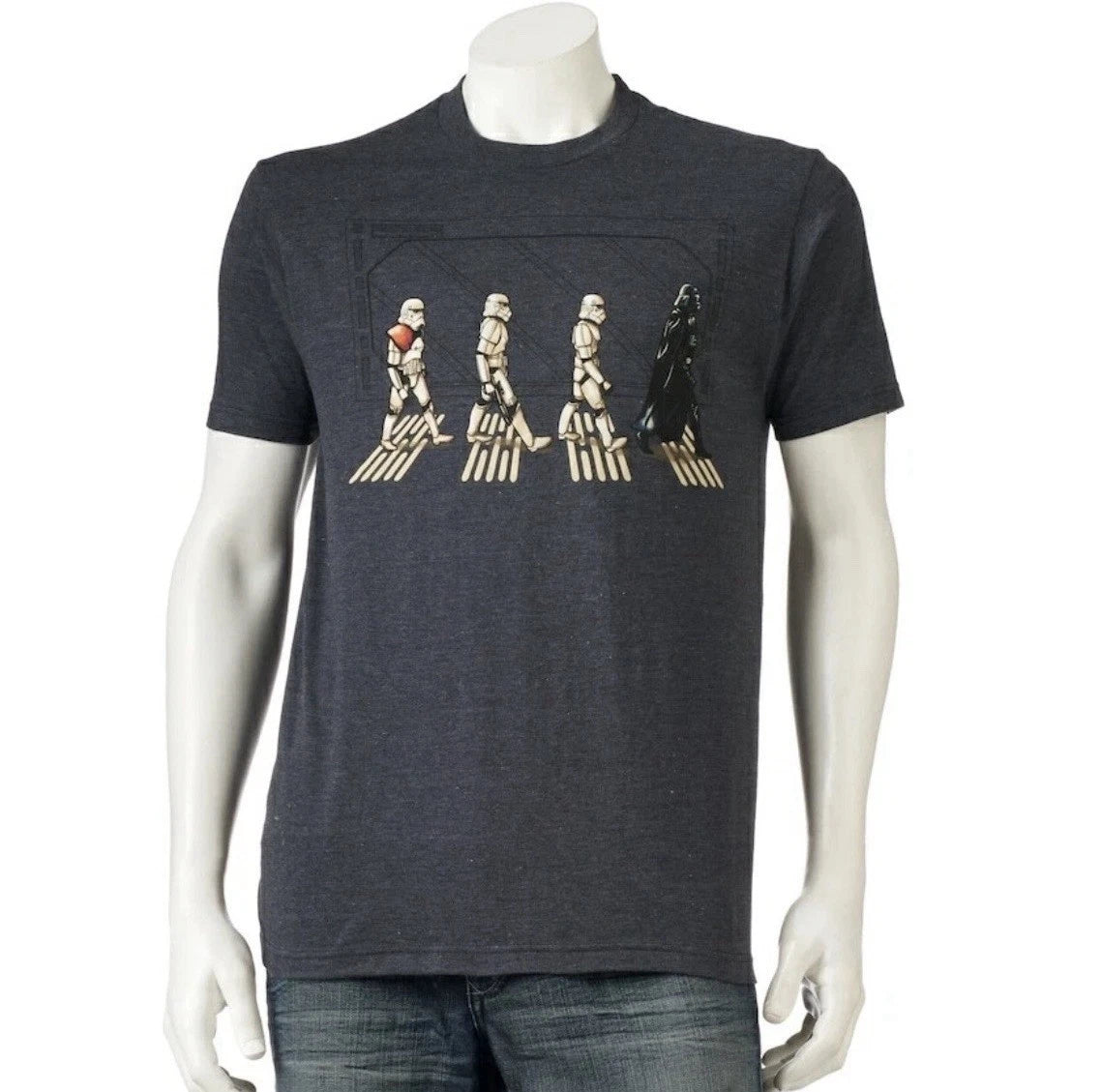 Star Wars Funny Death Star abbey Road Stormtrooper Crossing T-Shirt New