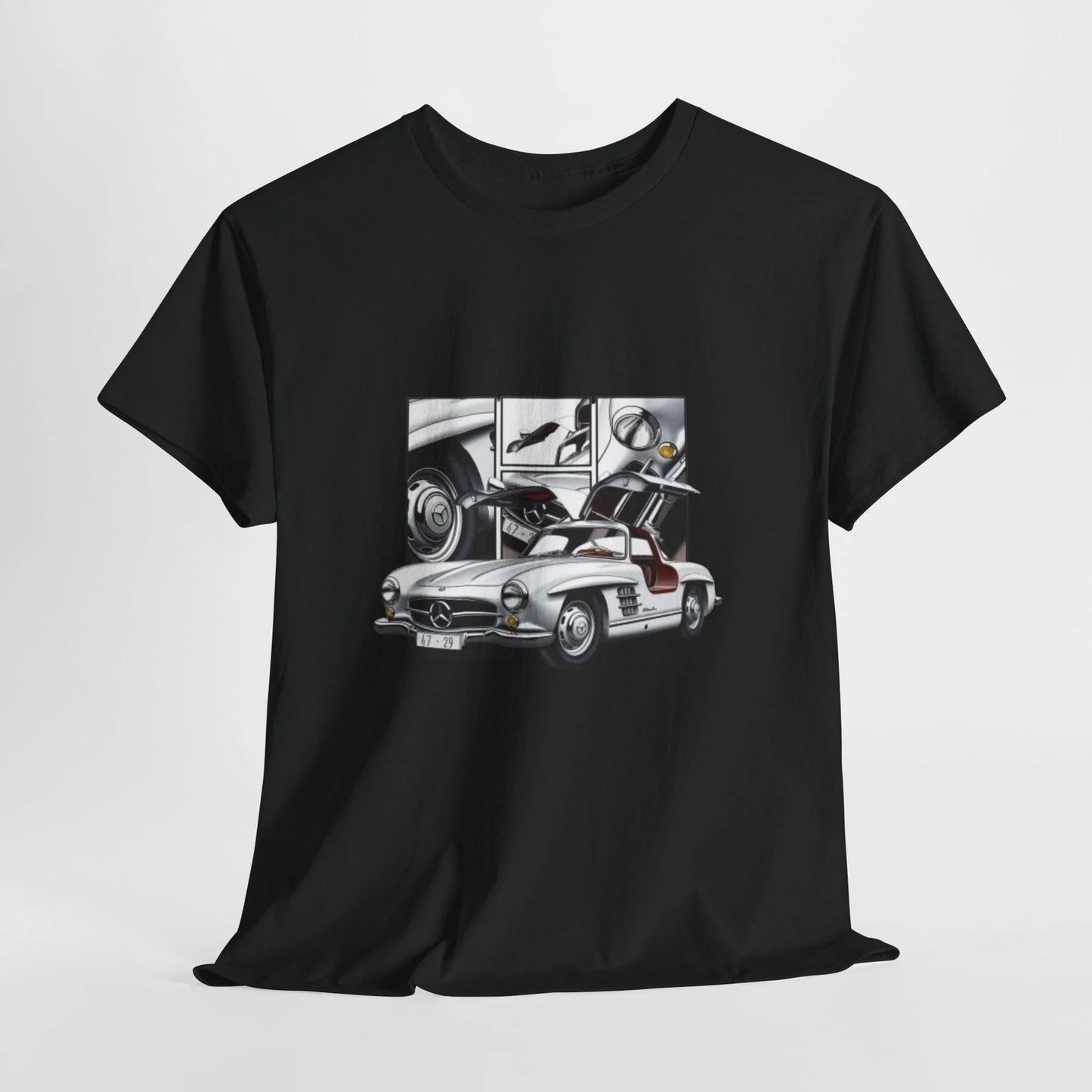 Mercedes-Benz 300 SL Gullwing T-SHIRT Unisex Heavy Cotton Tee