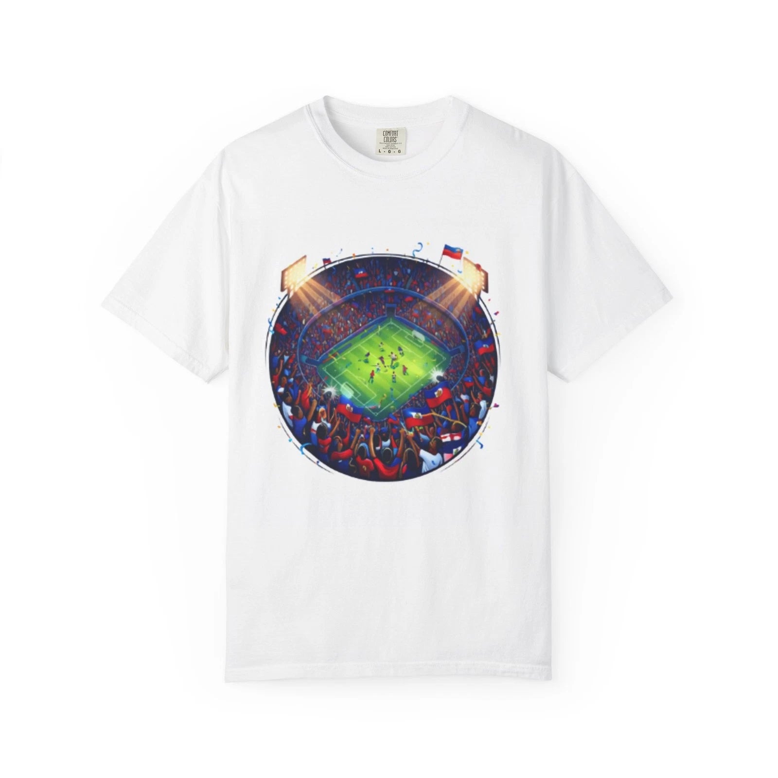 Haiti World Cup 2026 T-Shirt | Soccer Stadium Graphic