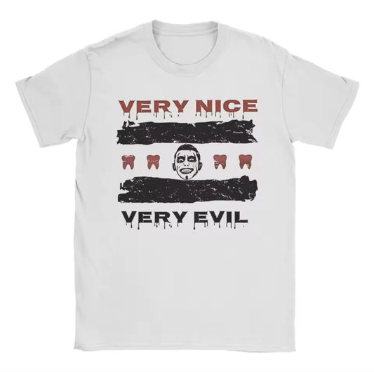 Danhausen T‑Shirt 100% Cotton – Very Nice Very Evil – Multi Colours