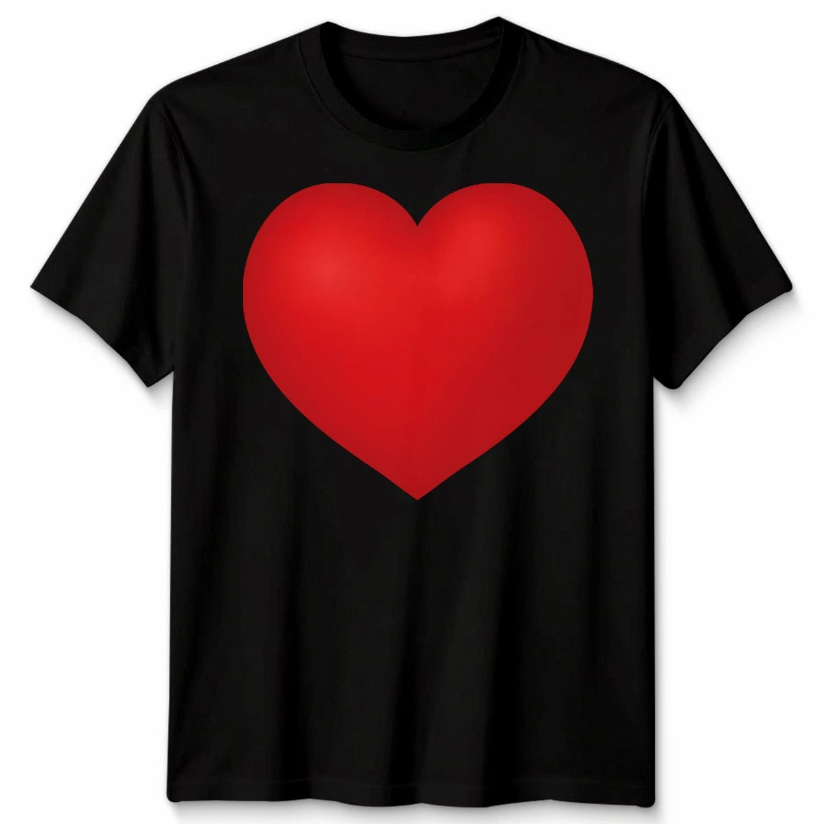 Red Heart Symbol Love Graphic Tee Unisex T Shirt Men’s Women’s Top
