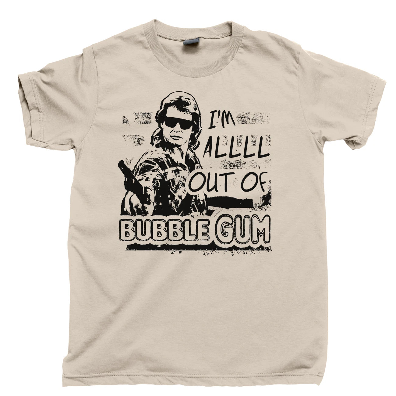 IM ALL OUT OF BUBBLEGUM T Shirt Roddy Piper They Live John Carpenter Blu Ray DVD