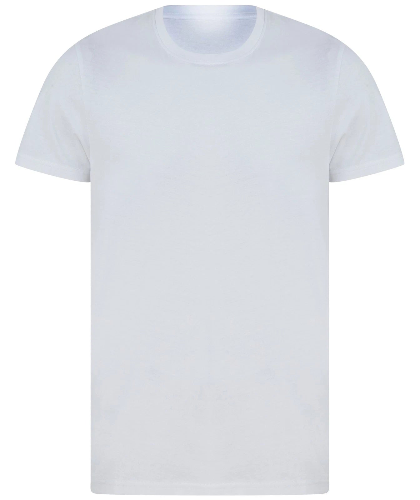 SF Unisex organic T - Organic fabric, Ribbed crew neck, Brand-free