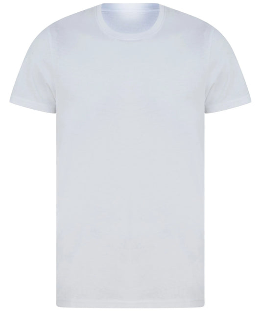 SF Unisex organic T - Organic fabric, Ribbed crew neck, Brand-free