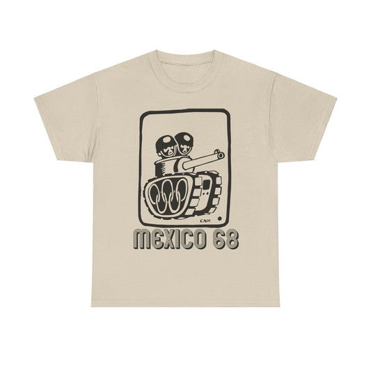 Mexico 68 Massacre Olympics Unisex Tee, Military Army Mexican Shirt, Historical