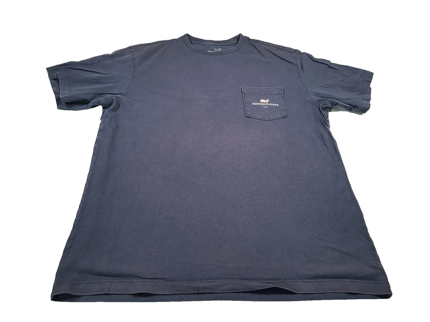 Vineyard Vines Shirt Mens Small Blue Whale Logo Iowa USA