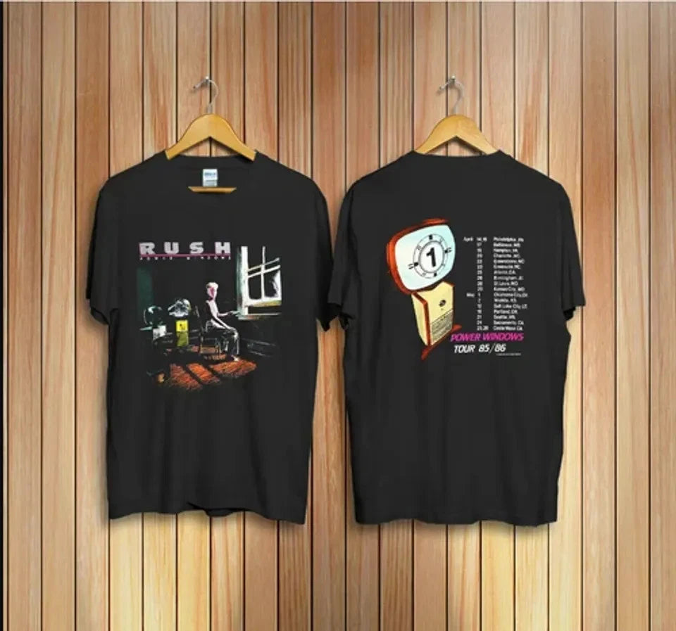 SALE!! Rush Power Windows Tour 1985 T-Shirt