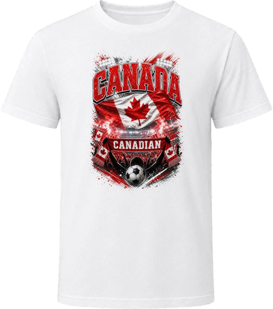 Canada Canadian Soccer Football National Supporters T Shirt