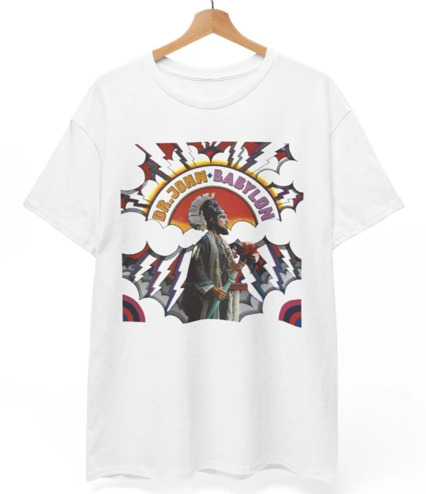 Dr. John Babylon Album Art T-Shirt | 1969 Psychedelic R&B Voodoo Tee