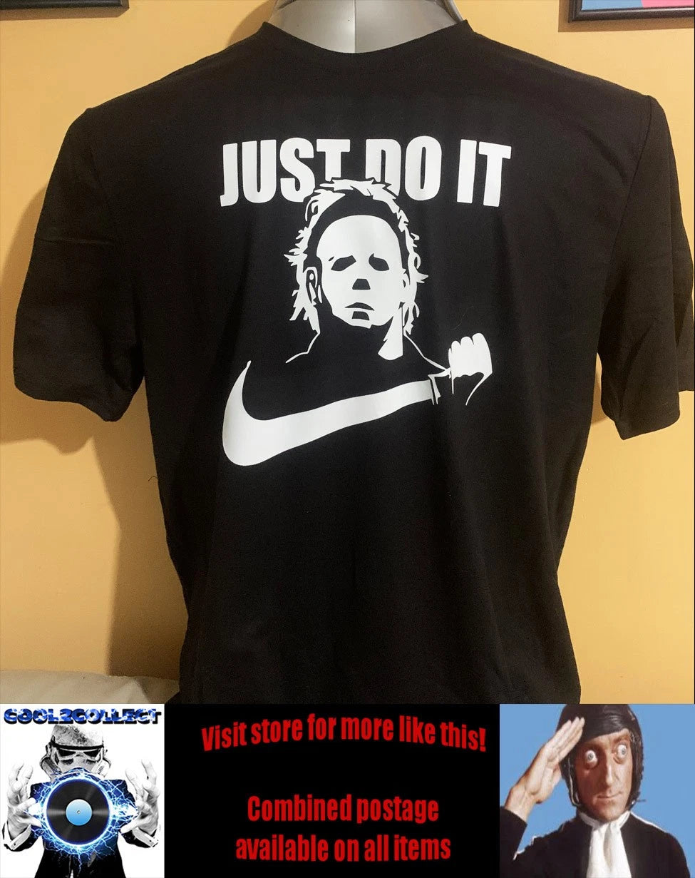 Cool Retro Movie Shirt - Halloween Michael Myers - Just Do it