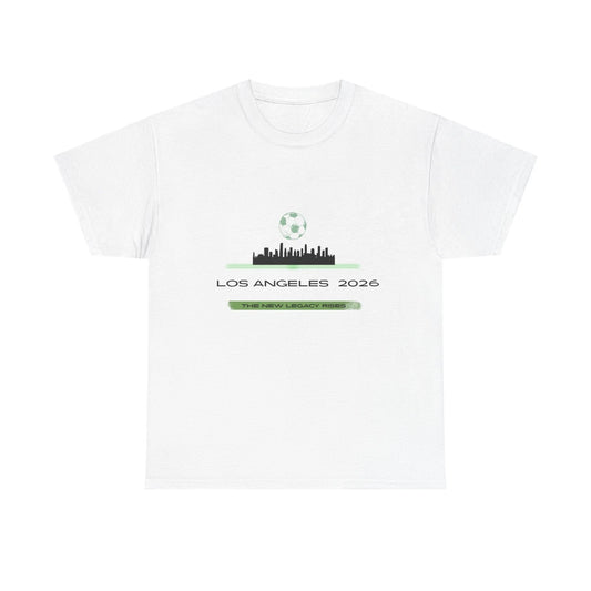 Los Angeles 2026 Soccer Skyline Graphic T-Shirt City Pride Fan Unisex Tee