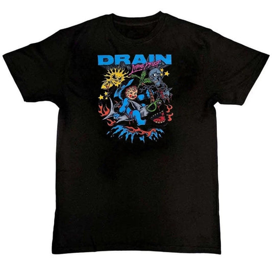 New! Drain Band Living Proof Graphic Print Unisex Mens T-Shirt S M L XL 2 3 4 XL