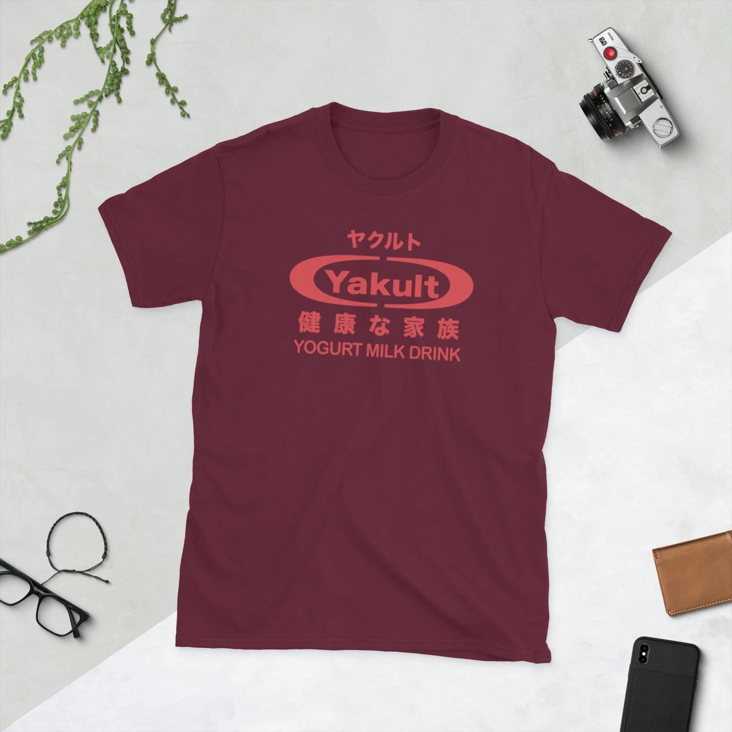 Yakult Shirt Japanese Streetwear Kawaii Graphic Tee Unisex