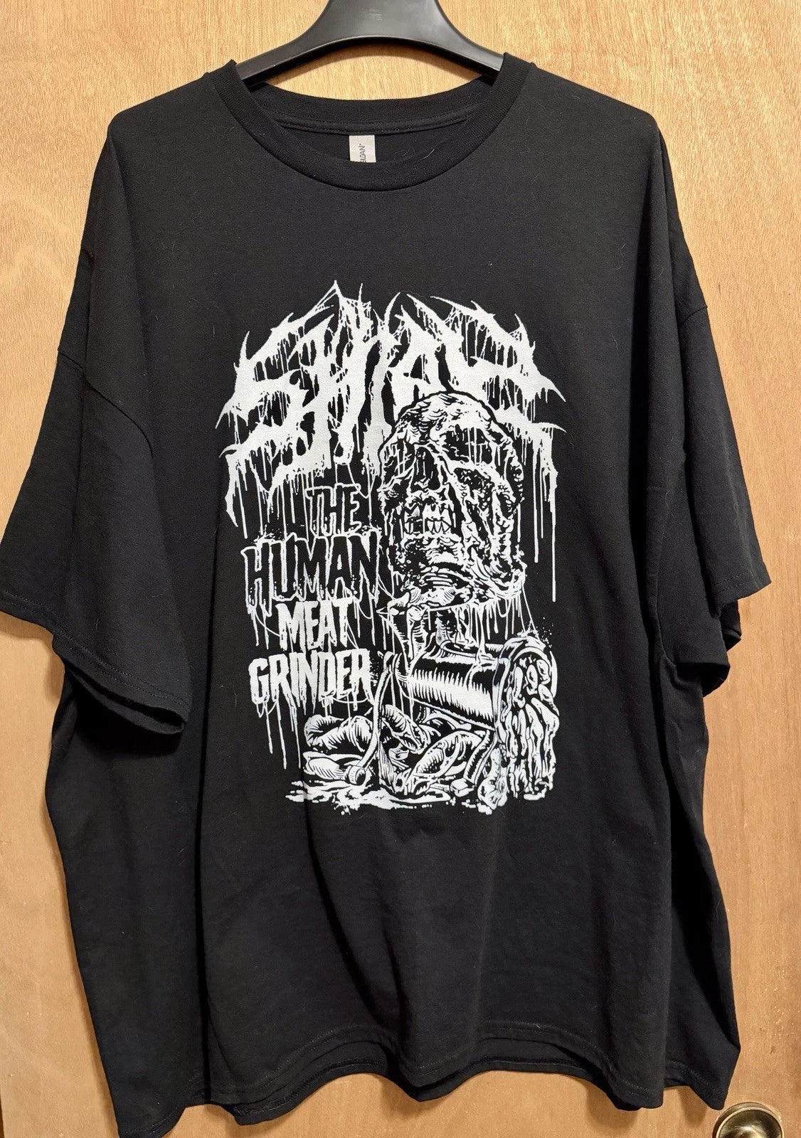 Sanguisugabogg Shirt The Human Meat Grinder Death Metal Band Merch 4XL Oversized
