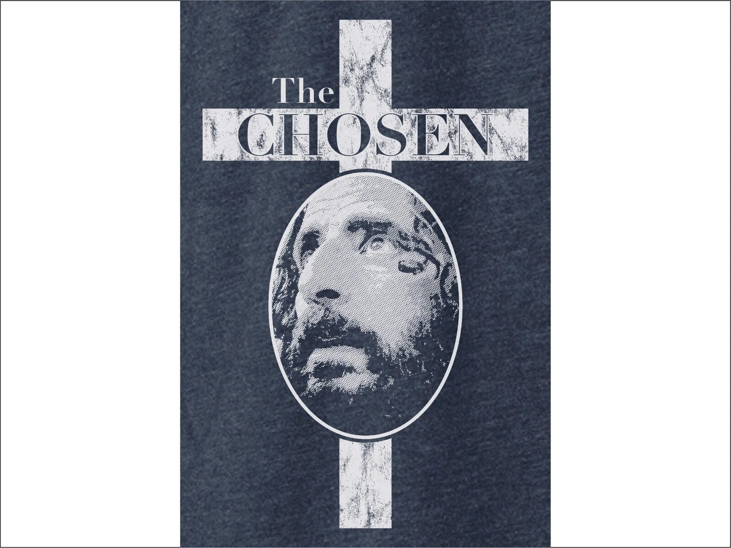 jesus christ THE CHOSEN t-shirt jonathan roumie christian screen printed soft