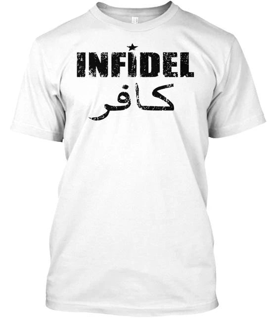 Details About Infidel T-Shirt Made in the USA Size S to 5XL