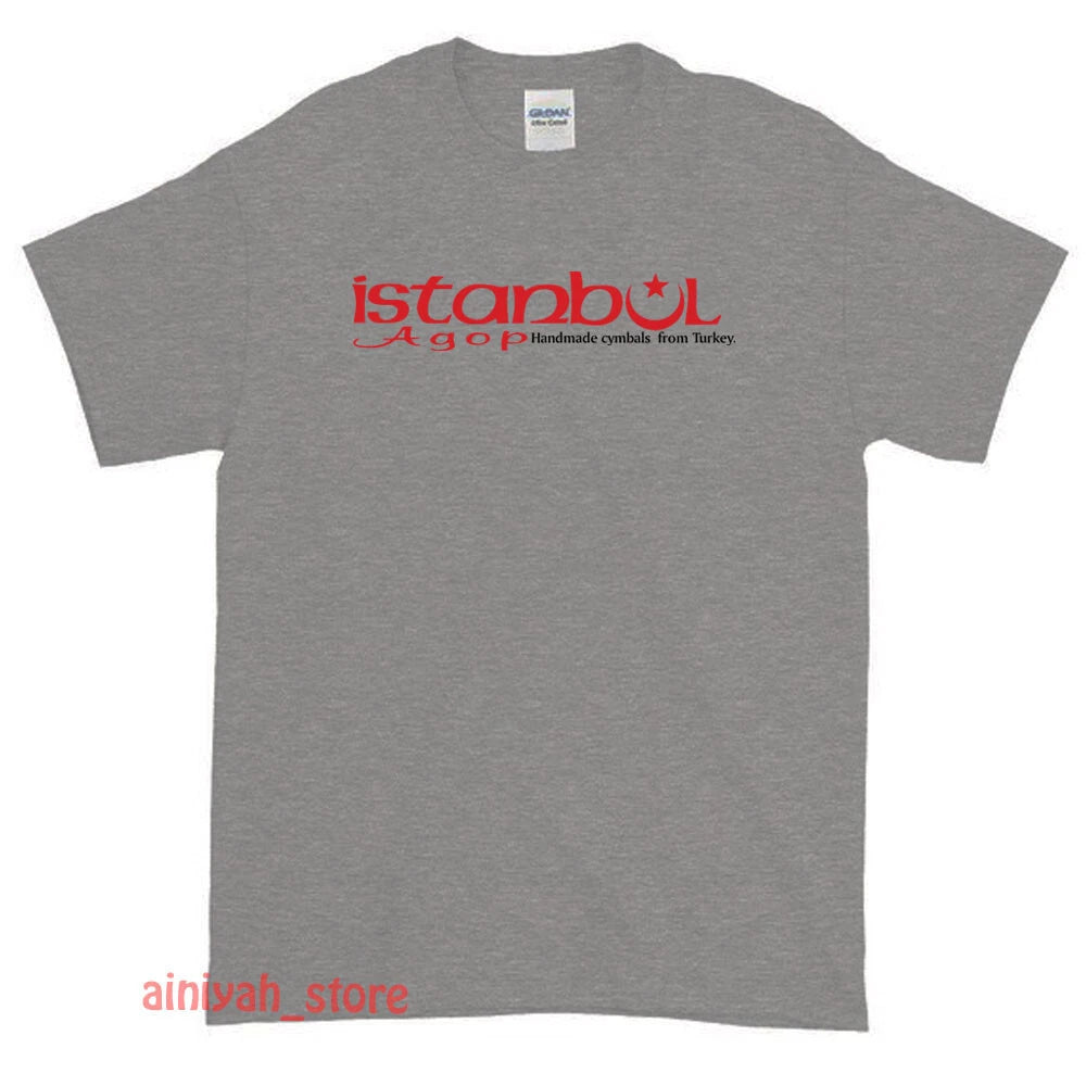 New Istanbul Agop Drums Cymbals Logo Men's Funny T-Shirt USA Size S-XXL