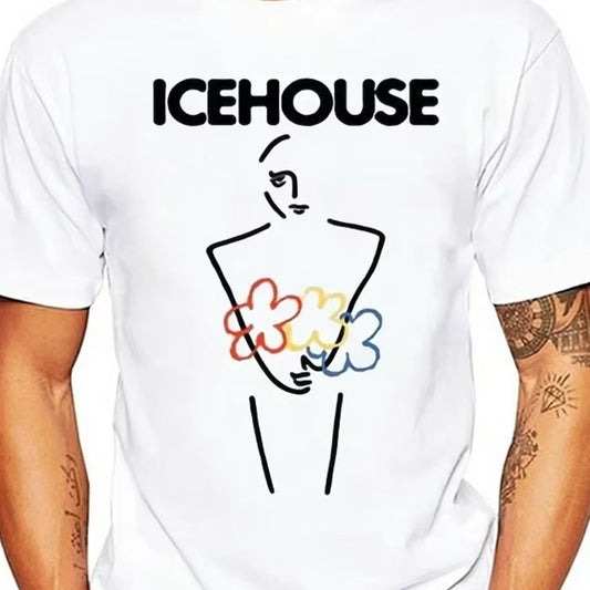 Icehouse rock band white T-shirt Unisex tee All sizes S to 5Xl 2F530