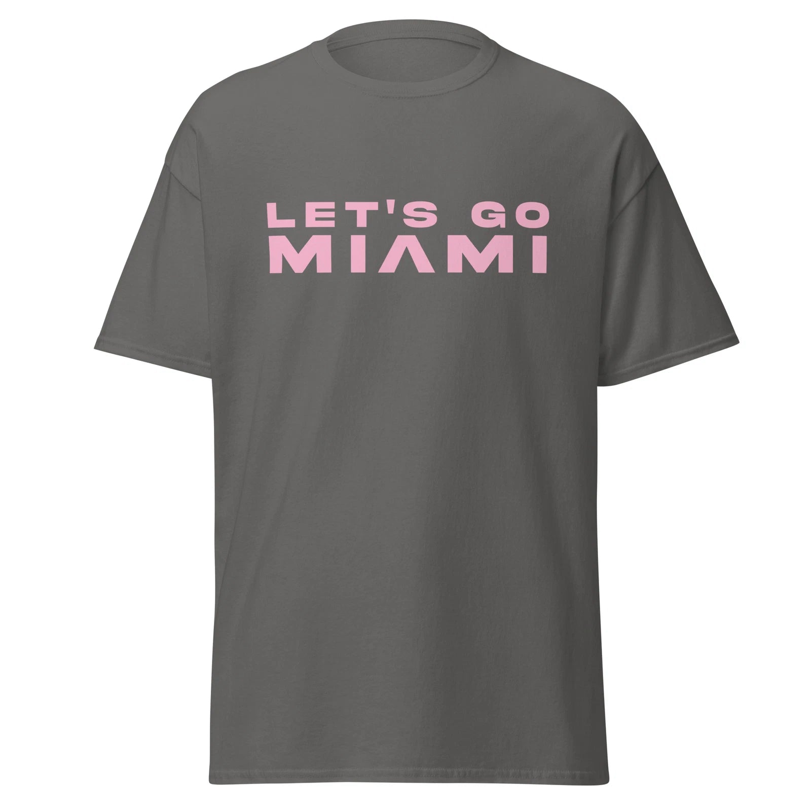 Let's Go Miami Football Soccer Inter Miami Messi Unisex Jersey Tshirt