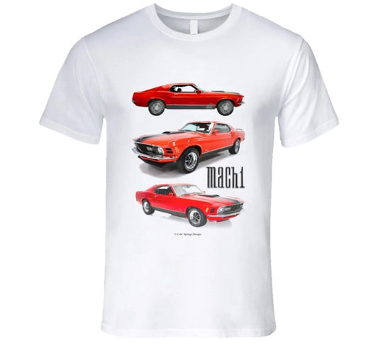 1970 Mustang Mach 1 Musclecar Vintage Premium Gift T Shirt