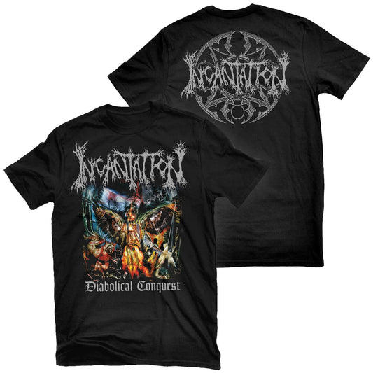 INCANTATION Diabolical Conquest T-Shirt NEW! Relapse Records TS4730