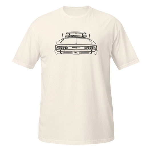 Comfy T-Shirt For Chevrolet Impala 1964 Car Lovers Birthday Gift Stylish Tee