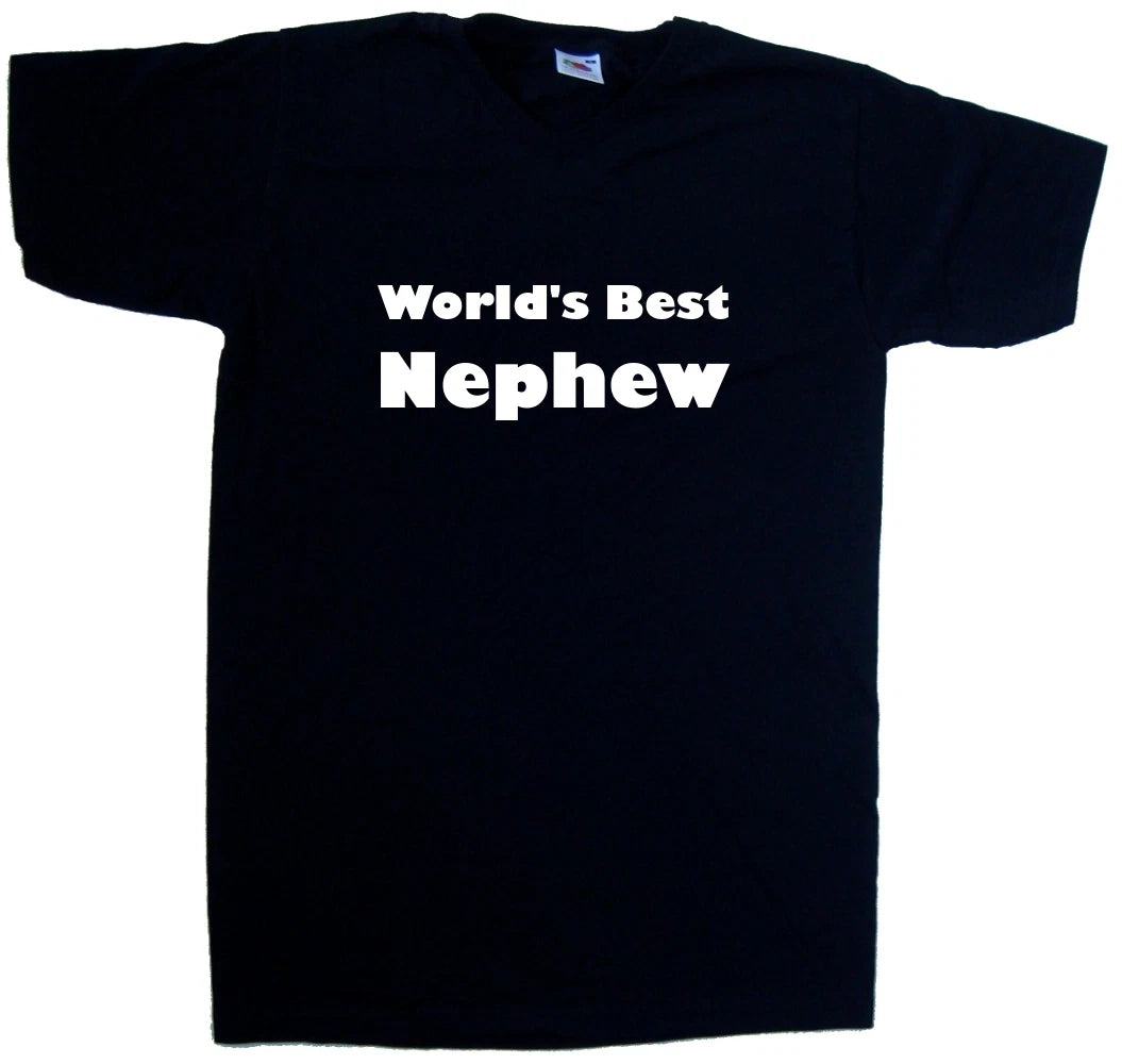 World's Best Nephew V-Neck T-Shirt