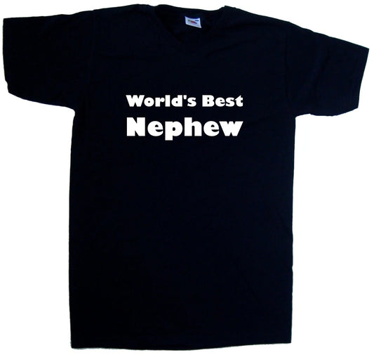 World's Best Nephew V-Neck T-Shirt