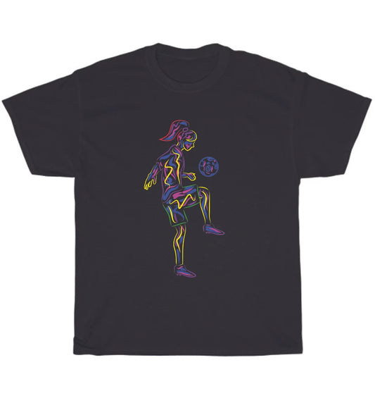 Soccer Girl Youth Women Female Players Ballers Sport Lover T-Shirt Unisex Gift