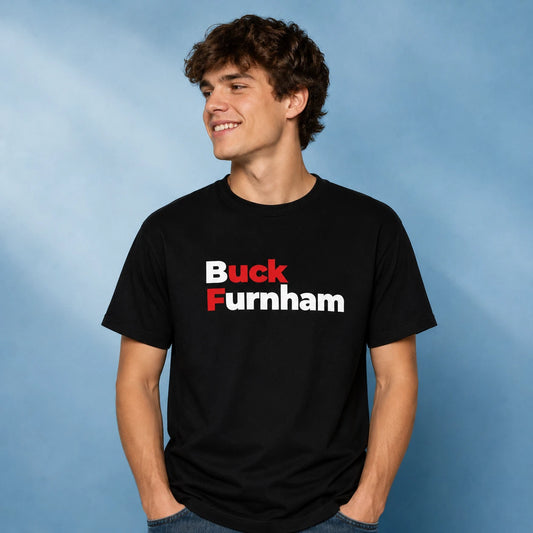 Buck Furnham T-Shirt: Funny Anti-Labour Party Tee Andy Burnham