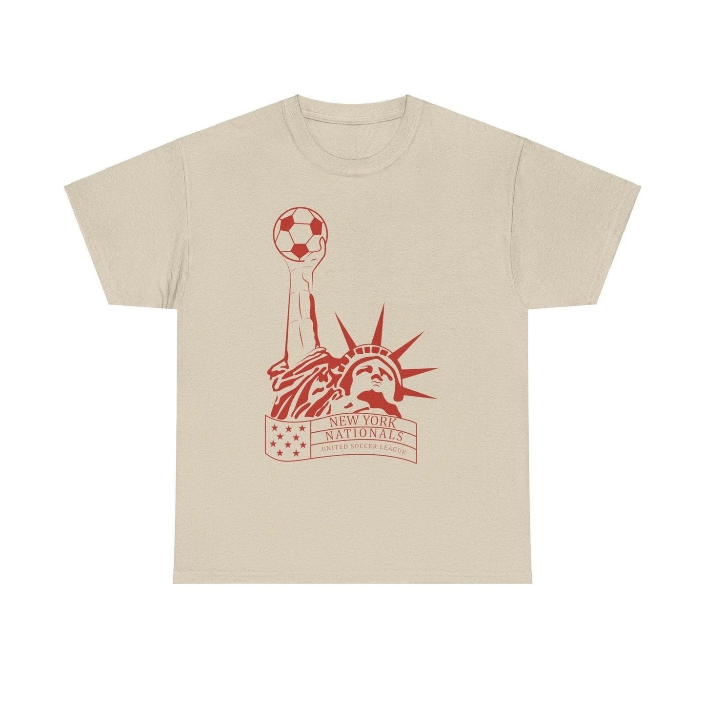 New York Nationals United Soccer League 1984 T-shirt
