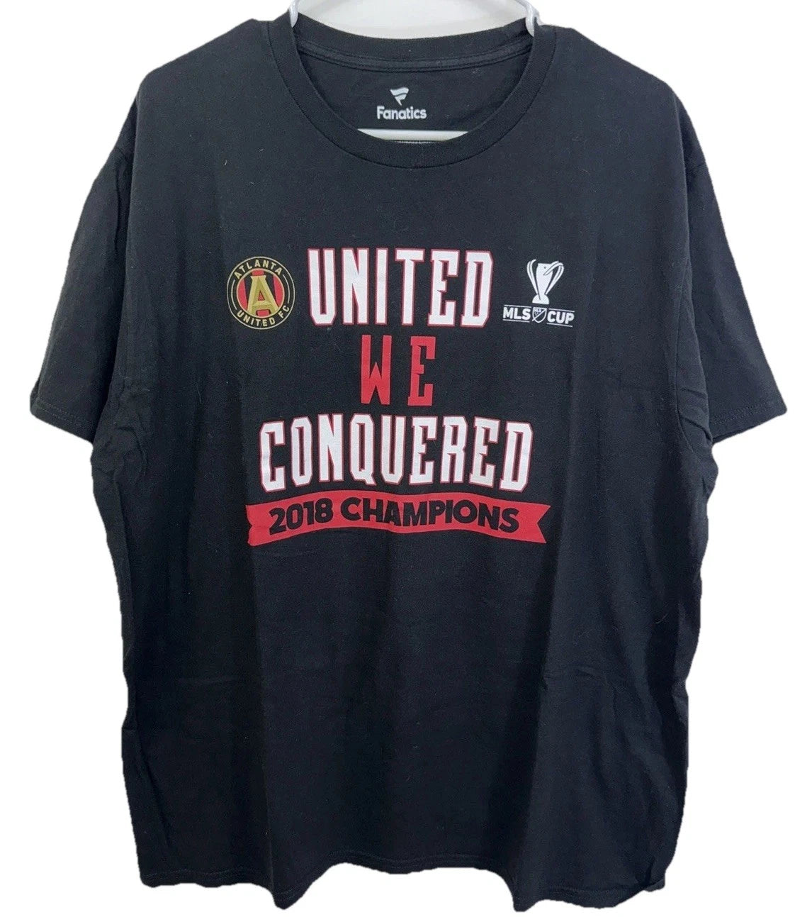 Fanatics x MLS Atlanta United Soccer MLS Cup Champions Men’s XL Black T-shirt