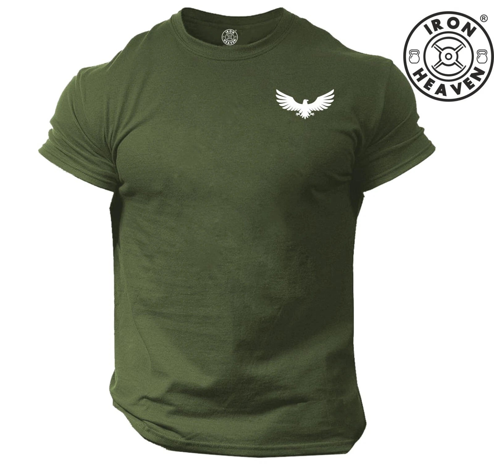 Eagle T Shirt Hawk Small Gym Clothing Bodybuilding Exercise Training Workout Top