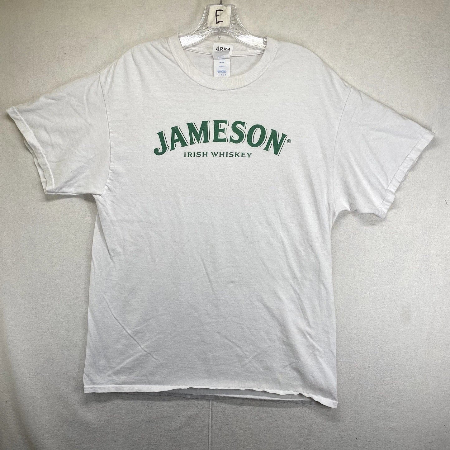 Jameson Irish Whisky T Shirt Mens Small/Medium Simple Spell Out