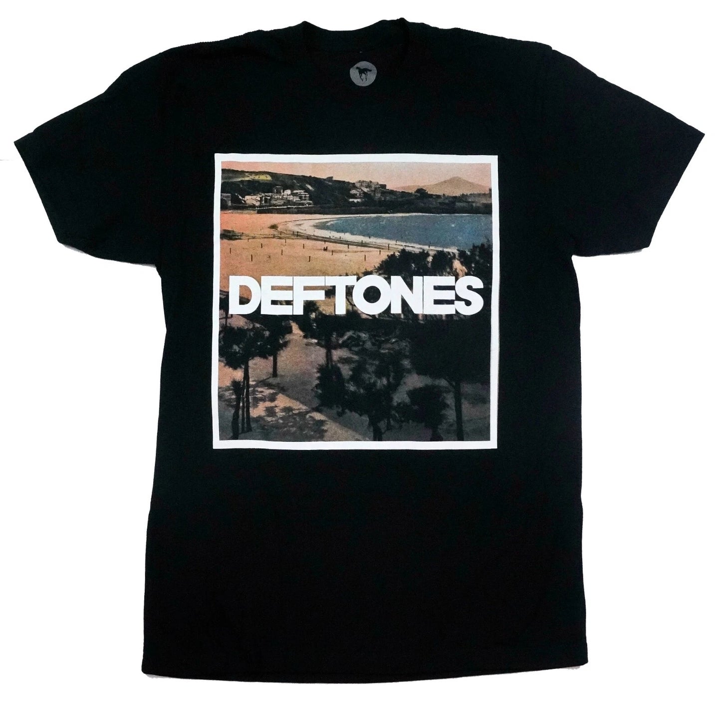 Deftones 2015 US Tour Official Merch Black Concert Tee T-Shirt Sz M AS*