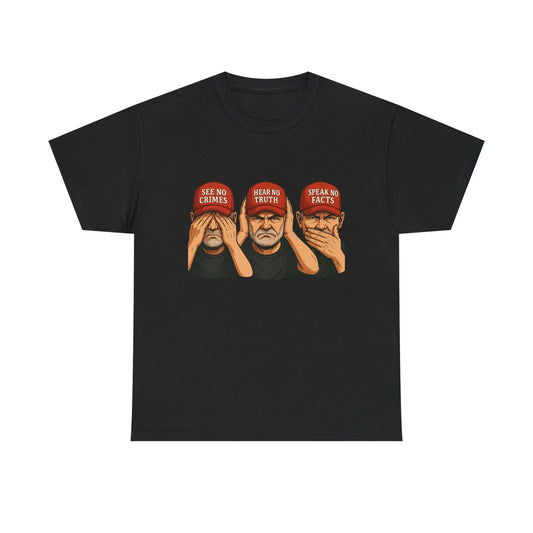 anti Trump shirt anti maga tee anti trump tee round neck cotton short sleeve Tee