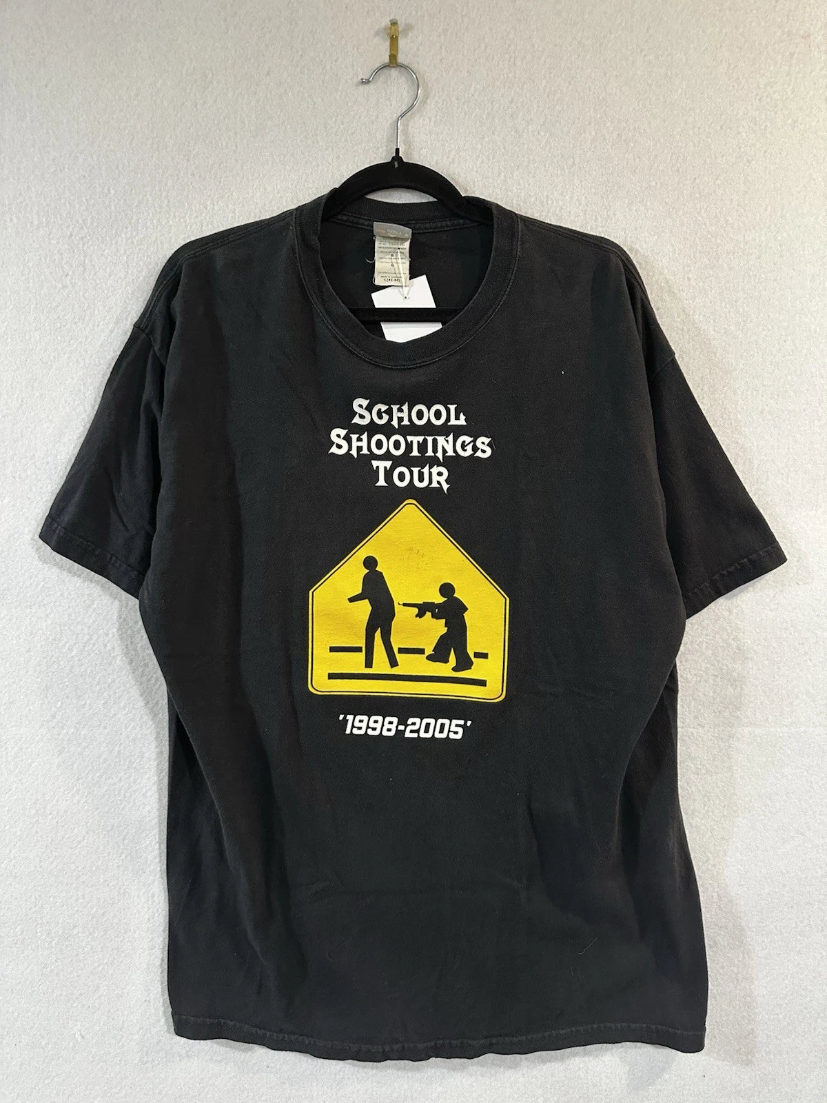 Vintage Rare Columbine Memorial School Shootings Tour 1998-2005 Shirt Obscure