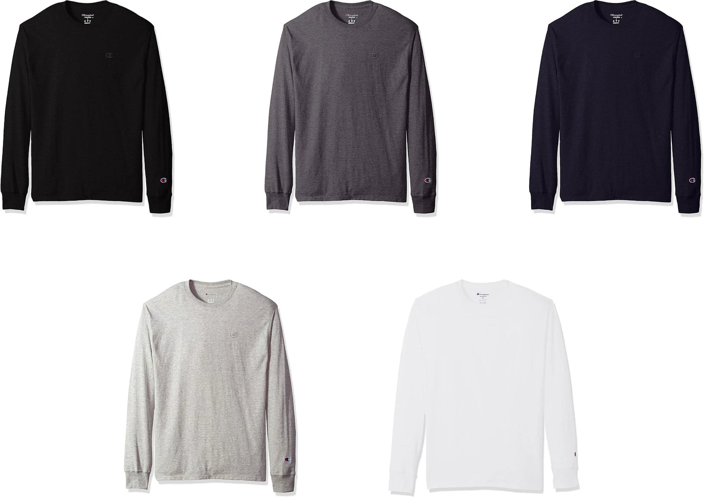 Champion Men's Classic Jersey Long Sleeve T-Shirt