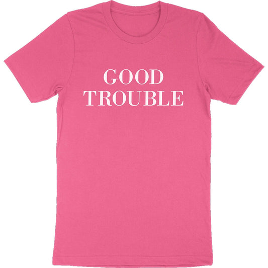 Good Trouble Black Lives Matter Protest No Justice No Peace Activist T-Shirt Tee