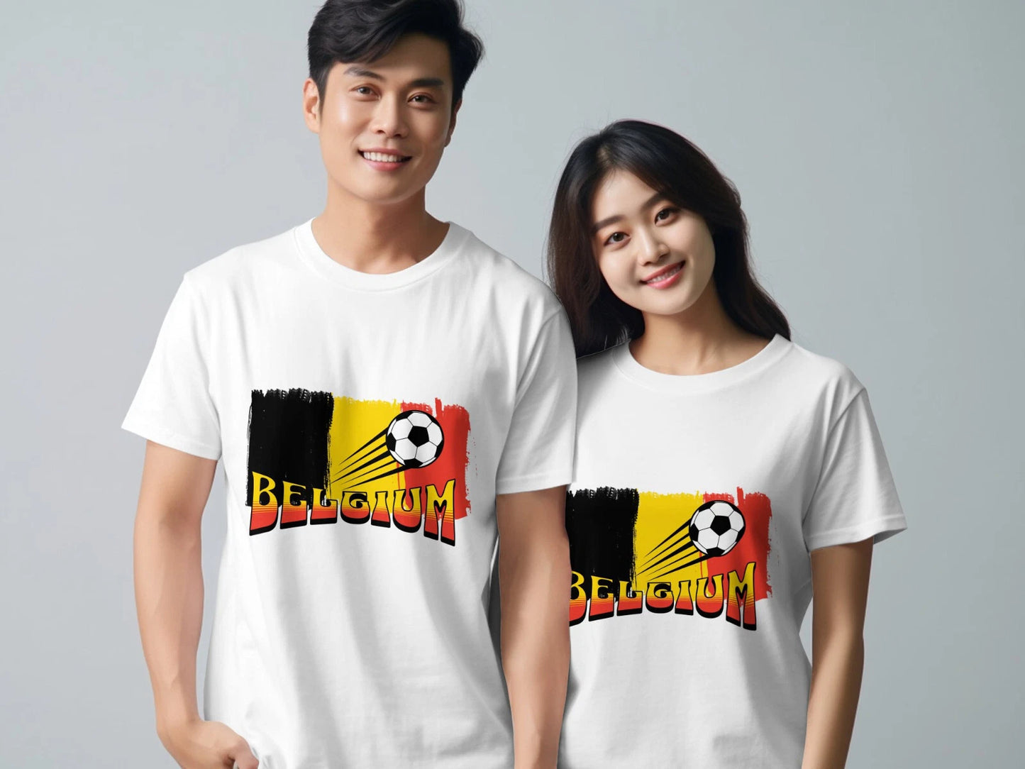 Belgium Football T-Shirt European Tournament Unisex Soccer TShirt Euros 2024