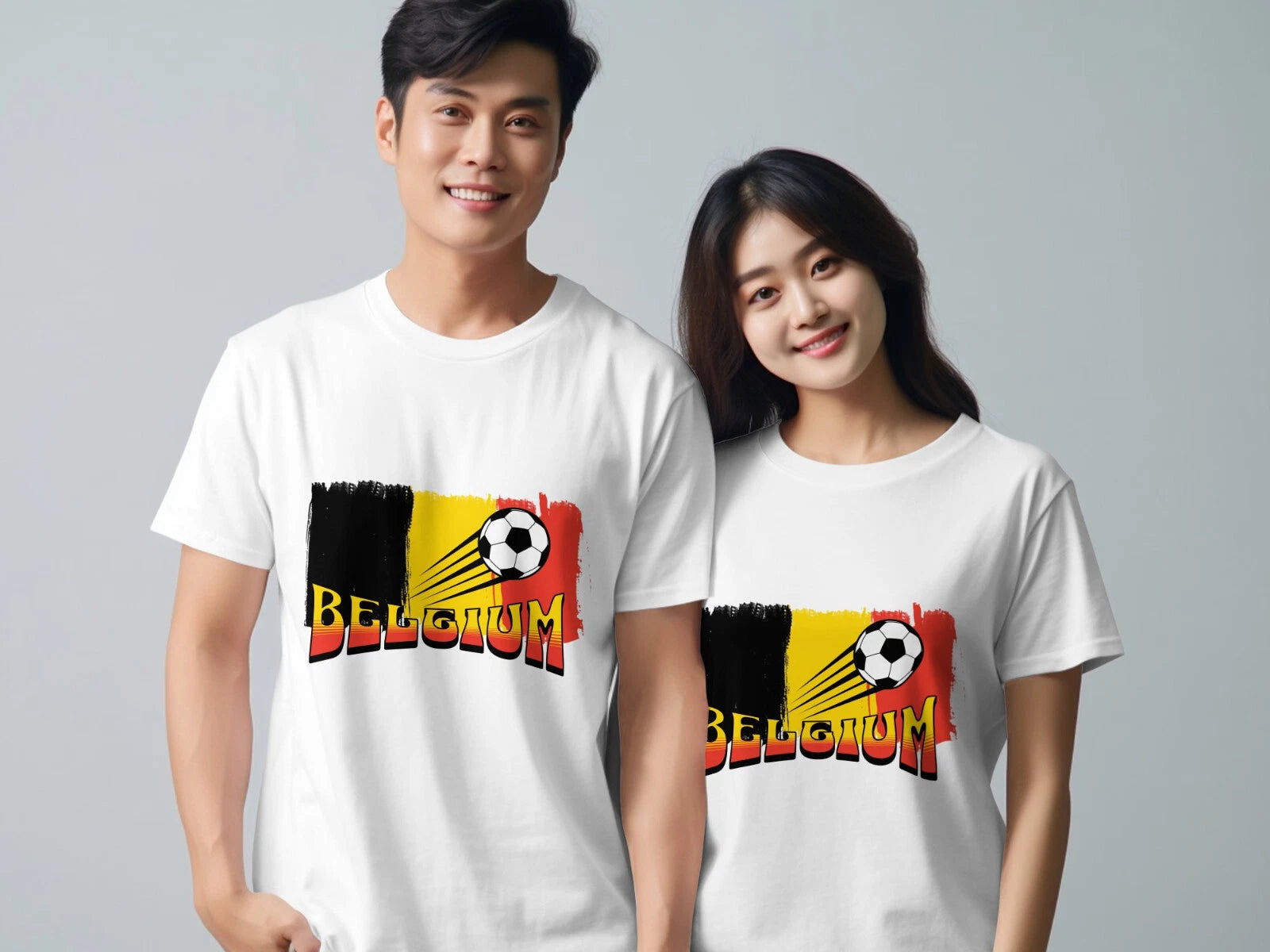Belgium Football T-Shirt European Tournament Unisex Soccer TShirt Euros 2024