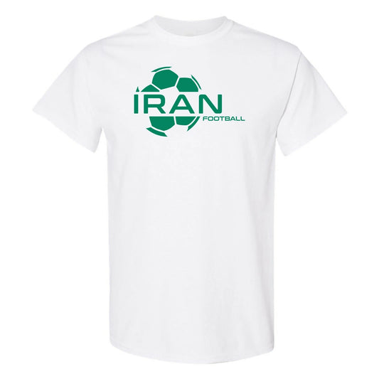 Iran Football Strike - Soccer Sports Short Sleeve T-Shirt - White