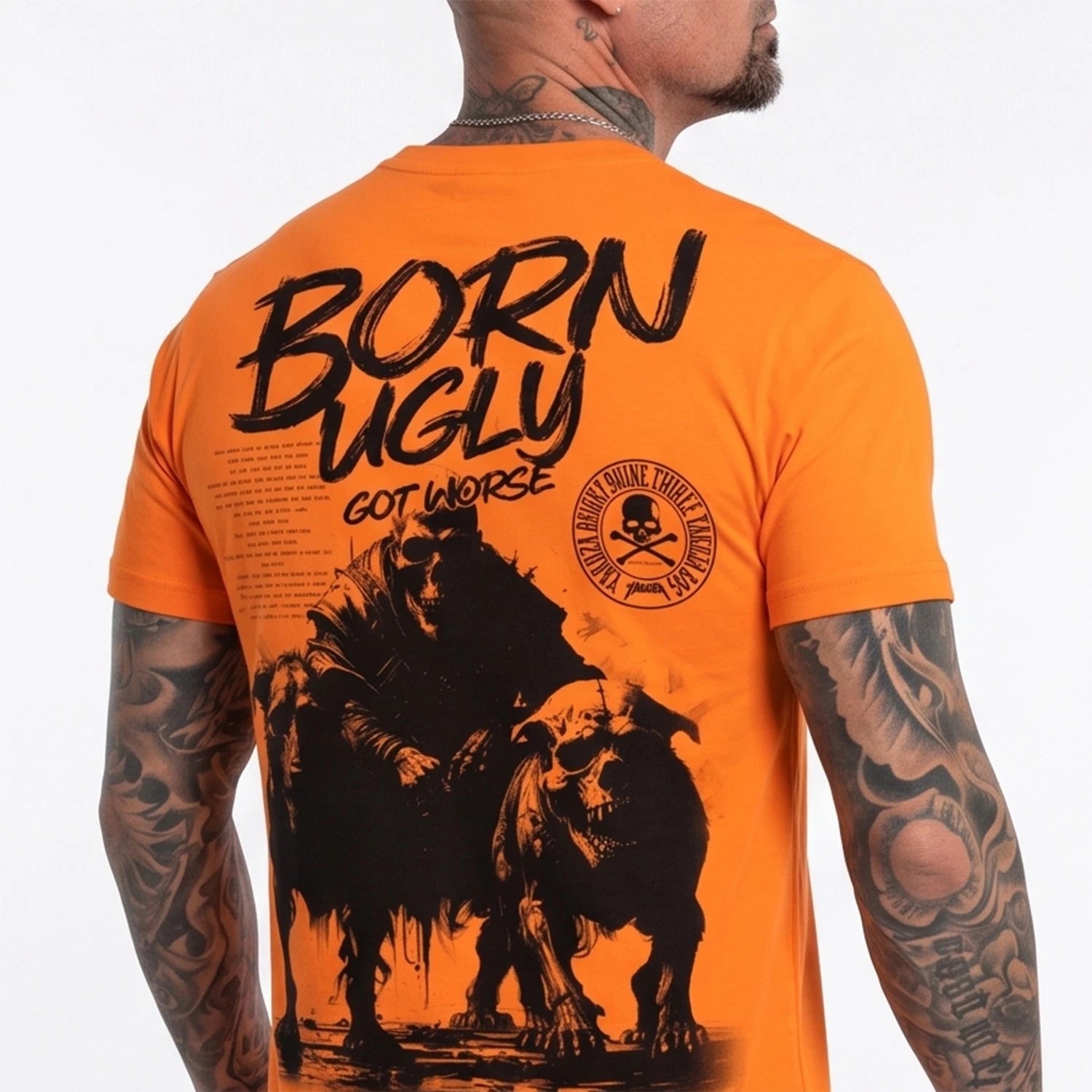 New Yakuza Men's Worse Regular T-Shirt - Orange Popsicle