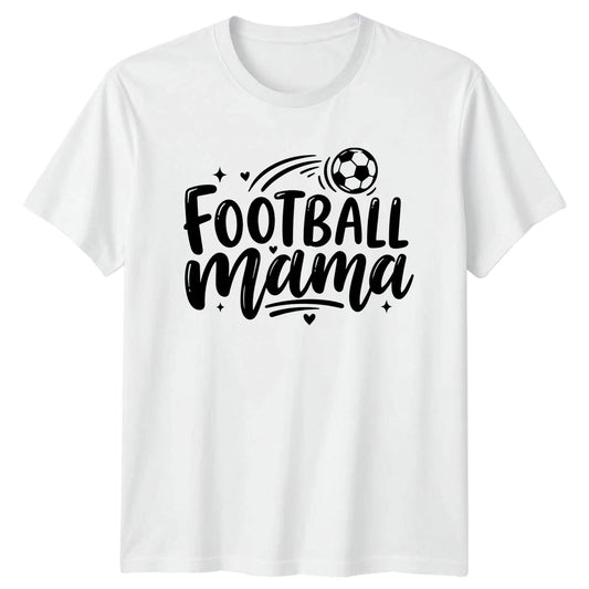 Football Mama Womens T-Shirt Soccer Mom Soccer Mothers Day Gift For Her