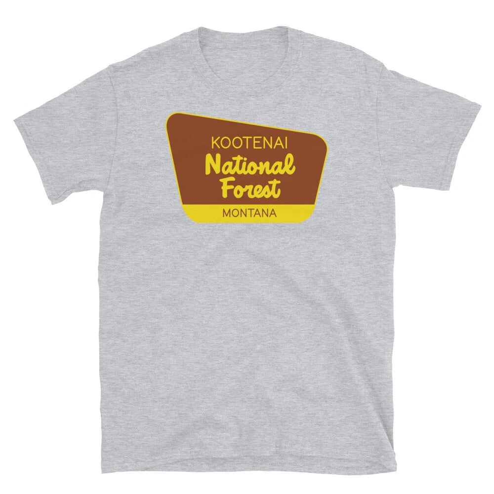 Kootenai National Forest Montana Short-Sleeve Unisex T-Shirt